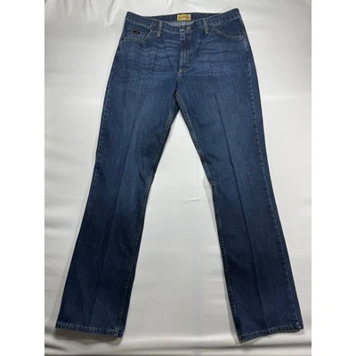 Jean de competición Wrangler 20X estilo 02 pierna recta azul denim para hombre - 38x39 Foto 1 de 4