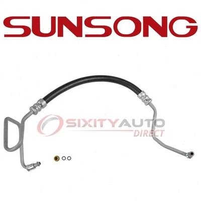 Sunsong Power Steering Pressure Line Hose for 1997-1998 GMC Savana 2500 - js Foto 1 de 4