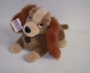 Nuevo Peluche 14" Disney Store Dama y El Vagabundo "Lady" Cocker Spaniel Cachorro con Etiqueta - Imagen 1 de 1