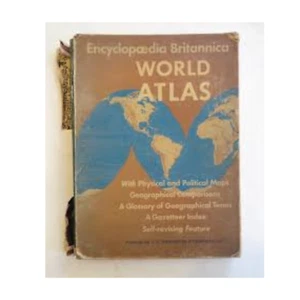 Encyclopedia Britannica World Atlas - CS Hammond & Company, 1945 - Picture 1 of 1
