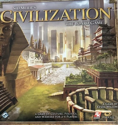 Sid Meier's Civilization: The Board Game COMPLETE Played Once! Fantasy Flight  - Image 1 of 4