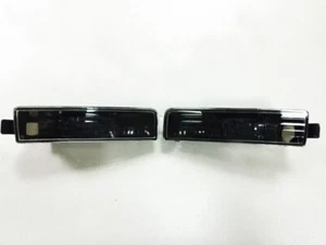1pair Bumper Turn Signal Lights Lamp BLACK for 1997-2001 Honda Prelude BB - Picture 1 of 2