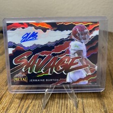 Jermaine Burton 2023 Leaf Auto RC. Card. Card  Numbered 1/5. Card # SP-JB1.