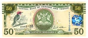 Trinidad und Tobago... P-53... 50 Dollar... 2012...  Auswahl *UNC* Gedenkfeier - Bild 1 von 2