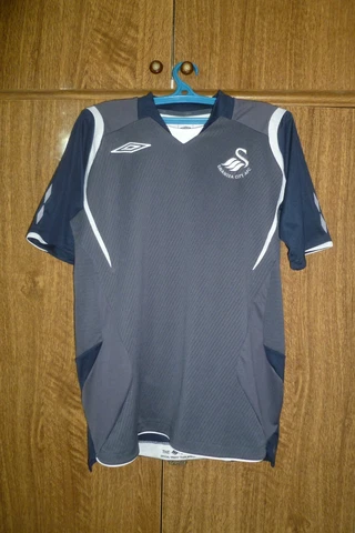 Swansea City FC Umbro Football Shirt Away 2008/2009 Soccer Jersey Men Size S Cover