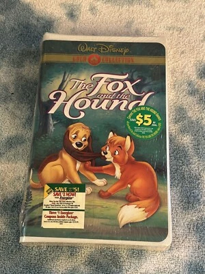 NEW!! The Fox and the Hound Disney Gold Collection VHS Tape - FACTORY SEALED!! - Image 1 of 4