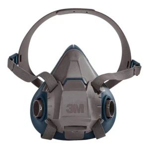 Media máscara facial reutilizable cómoda resistente 3M protección respiratoria - Imagen 1 de 3