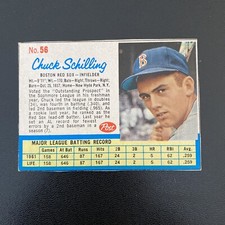 1962. POST # 56 CHUCK SCHILLING   DD 3226