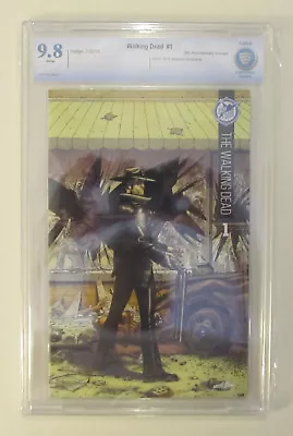 WALKING DEAD #1 CBCS 9.8 NM/MT SDCC SKYBOUND 5th ANNIVERSARY LIKE CGC COLOR - Image 1 of 2