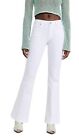 NWD PAIGE Women's Genevieve Jeans, Color Crisp White, Size 31