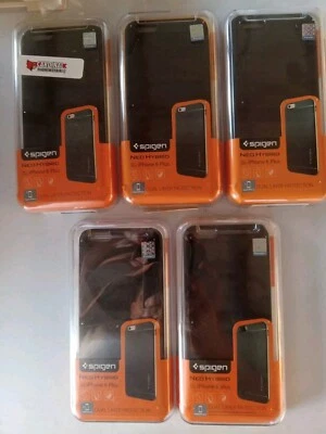 Funda de teléfono Spigen Neo Hybrid iPhone 6 plus protección de doble capa nueva 5 para 1 Foto 1 de 2