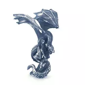 1oz Limited Edition Angry Dragon Hand Poured Pure 999 Silver Statue Gold Spartan - Bild 1 von 7