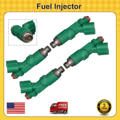 4 шт топливной форсунки 2320921020 для Toyota 2000-2005 Echo 2001-2009 Prius 1,5 л L4 - Изображение 1 из 4