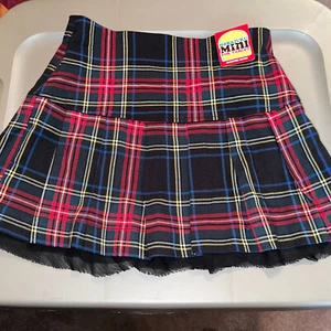 Sz 10/12 Lg NWT Harajuku Mini plaid skirt By Gwen Stefani For Target New Holiday - Picture 1 of 7