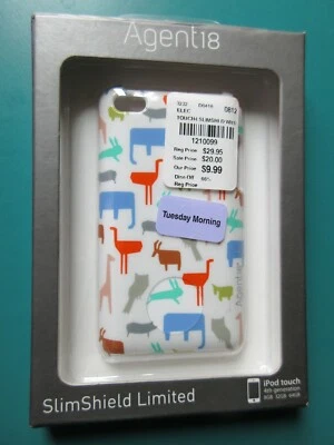 Agent 18 SlimShield Limited Series Hard Case Cover For Apple iPhone 4 4S Zoo  - Image 1 of 3
