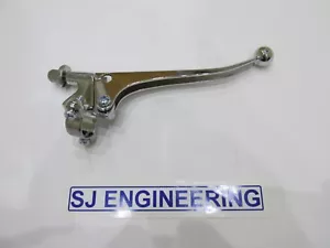 BSA TRIUMPH CLASSIC BRITISH BIKE MX CAFE CHROME PLATED 7/8 BRAKE LEVER 60-2072 - Picture 1 of 4