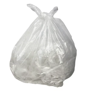 Large Clear Bin Bags Heavy Duty Waste Refuse Sacks 325L 760x1240x1370mm - Picture 1 of 3