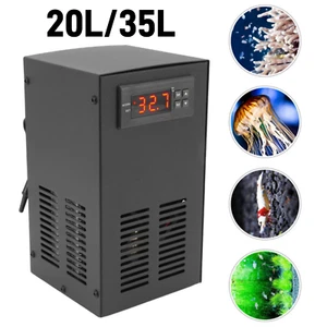 20/35L Home Elektrischer Wasserkühler Aquarium Kühler Wärmer Kühlung Heizung Set - Bild 1 von 18