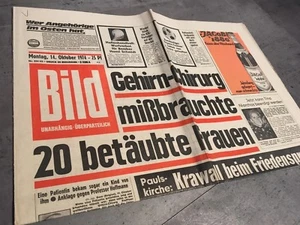 BILDzeitung 14.10.1974 Oktober 14.10.1974 Geschenk Geburtstag 45. 46. 47. 48. - Picture 1 of 2