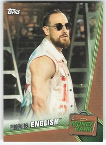 2019 Topps WWE Money in the Bank Bronze Aiden English #1 - Picture 1 of 2
