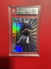 1998 Peyton Manning Bowman’s Best BECKETT 8.5 Refractor RC #112 Rookie Ref