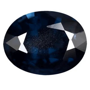 1.55 ct Magnificent Oval Cut (8 x 6 mm) Ceylon - Sri Lanka Blue Spinel Gemstone - Picture 1 of 2