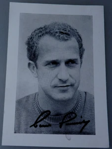 Autogramm Werner Liebrich Fußballspieler 1. FCK und Nationalelf 1954 (99873) - Bild 1 von 2