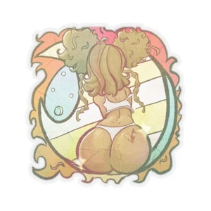 NSFW BOOTY Kiss-Cut Aufkleber, Erwachsene Humor Aufkleber, HentaiSticker - Bild 1 von 9