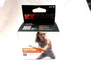 KT TAPE Original Cotton Sports Tape, 20 Pre-Cut Strips 2"x10" Beige New - Picture 1 of 4