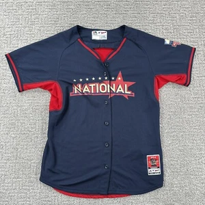 Minnesota Twins Jersey Large L Blue Logo Short Sleeve 2014 National Womens - Picture 1 of 13