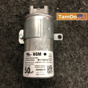 New Genuine OEM Whirlpool Washer Washing Machine Run Capacitor W11395618 - Picture 1 of 6