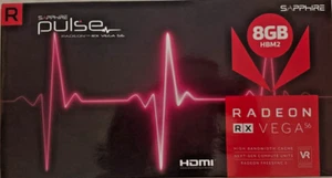 Tarjeta gráfica Sapphire Pulse AMD RX Vega 56 8GB HBM2 HDMI 3x DP con embalaje original - Imagen 1 de 7
