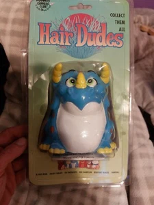 Vintage Hair Dudes Toy Grass Growing Hairball 1994 Seed Happiness Express Club - Picture 1 of 2