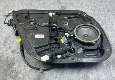 KIA K900 V8 LUXURY 15-17 OEM REAR LEFT LH DOOR PANEL WINDOW GLASS REGULATOR 57K - Image 1 of 4