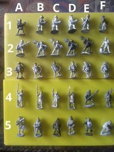 30x C26 Guerra Feudal de las Rosas ciudadela gw juegos taller hombre de armas campesinos - Imagen 1 de 4