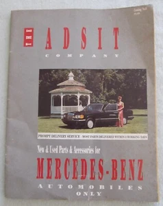 Catálogo Adsit Company 1992 - Mercedes-Benz piezas nuevas y usadas - Imagen 1 de 10