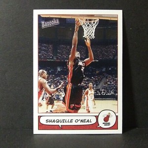 2005 Topps Bazooka Basketball Shaquille O'Neal #1 Miami Heat Nice!