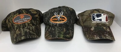 Gorra de béisbol Three Camuflada SnapBack ajustable árbol real 1 nueva 2 usada en GC Foto 1 de 4