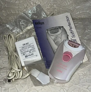 BRAUN Silk-‘epil *SOFT PERFECTION* 🌸 Epilator Shaver - Picture 1 of 24