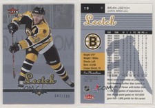 2005-06 Fleer Ultra Ice Medallion /100 Brian Leetch #19 HOF