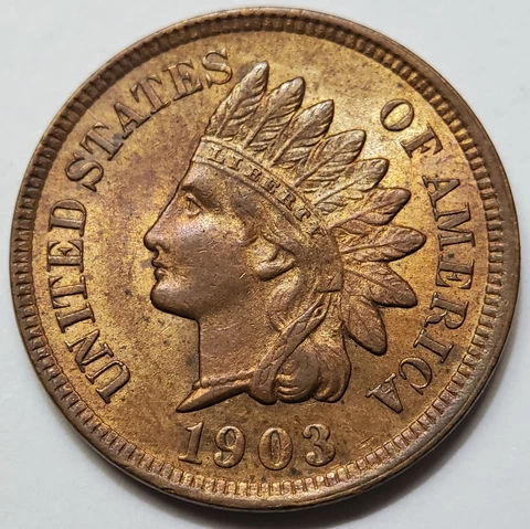 U.S. 1903 - Indian Head Cent - 1c Cover