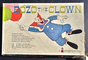 Vintage 1963 Bozo the Clown Colorforms Cartoon Kit Near Complete Larry Harmon's - Picture 1 of 10