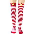 Women Thigh Over The Knee Socks For Ladies Cotton Stockings Knitted Soks