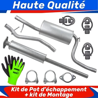 Kit de pot d'échappement pour Ford Focus C-Max MK1 Focus MK2 1.6 1.4 - Photo 1/4