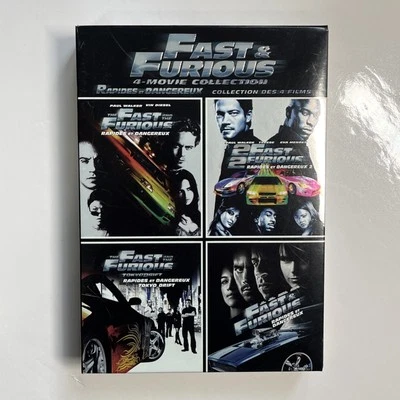Fast And Furious (4 DVD Set, 2009) Movie Collection 1,2,3 - Tested & Working! - Image 1 of 4