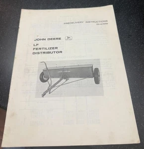 JOHN DEERE LF DÜNGERVERTEILUNG BEDIENUNGSBUCH HANDBUCH PDI-M15565M  - Bild 1 von 5