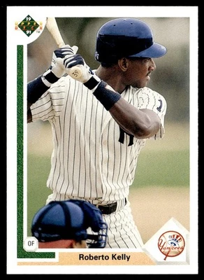 1991 Upper Deck Roberto Kelly New York Yankees #372 - Image 1 of 2