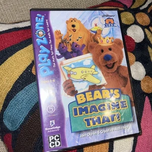 Jim’s Henson Bear In The Big Blue House Bear's Imagine That PC Game new sealed  - Picture 1 of 4