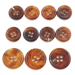 11 Pieces Genuine Natural Horn Blazer & Suits Button Set - for Blazer, Sport ... - Picture 1 of 5