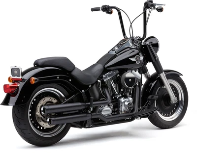 COBRA - 6041B - Neighbor Hater Slip-On Mufflers for Harley-Davidson Softail Fat  - Image 1 of 2